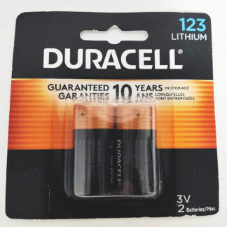 Duracell 123 3V Lithium Battery CR17345 exp. Mar 2032