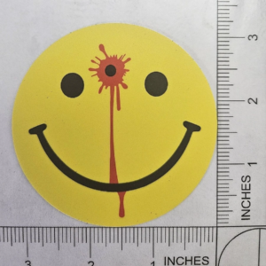 Bullet Headshot Smiley Smile Bloody Emoticon Logo Decal Sticker 3"x3"